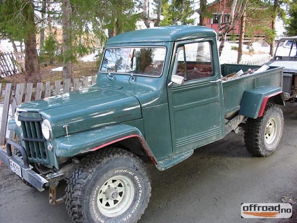 Jeep willys pickup 55 #4