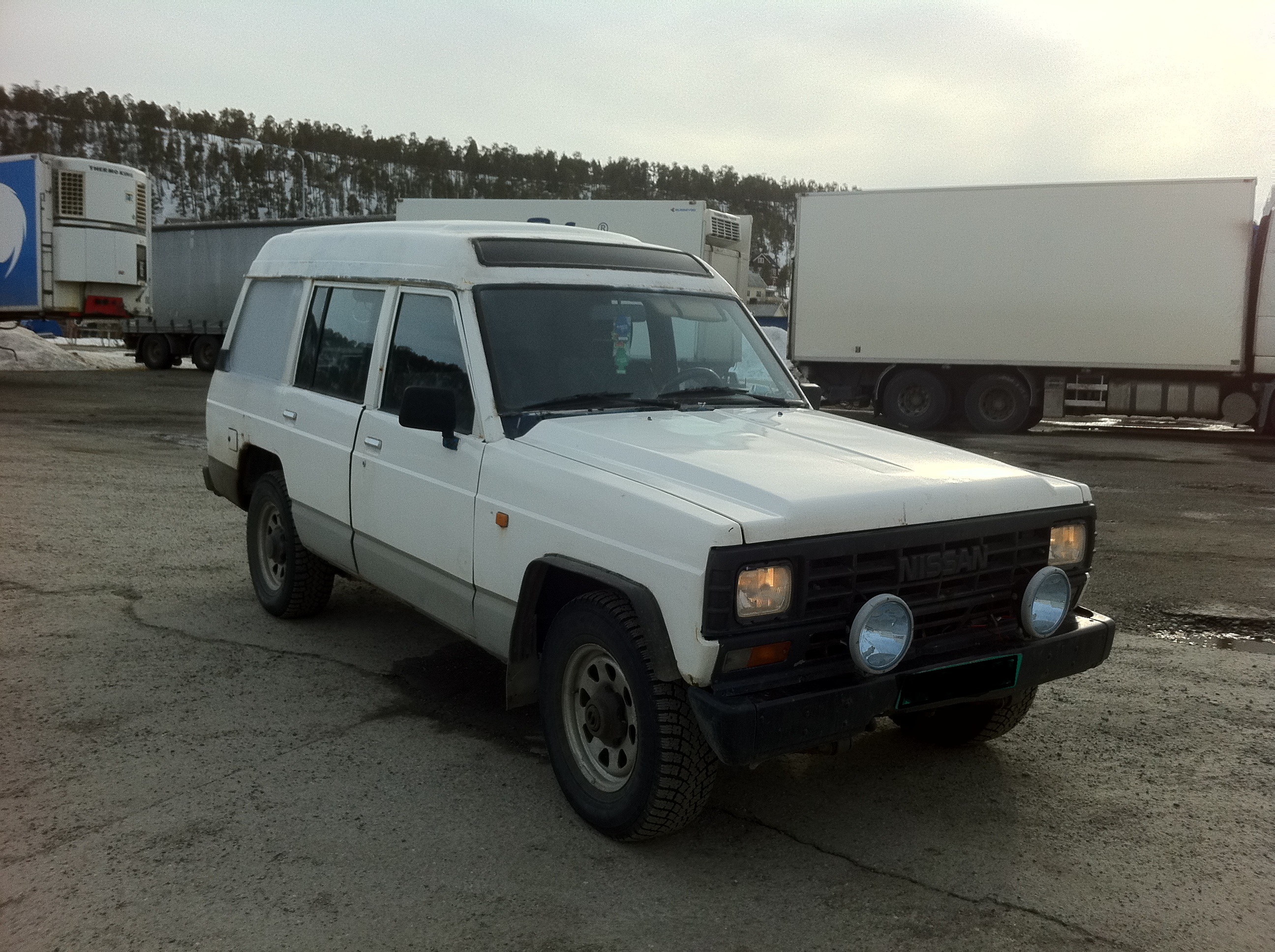 Nissan patrol 3 дверный